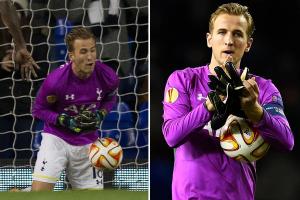 没错我也是门将！21岁时凯恩欧联杯戴帽后当门将，黄油手丢掉1球